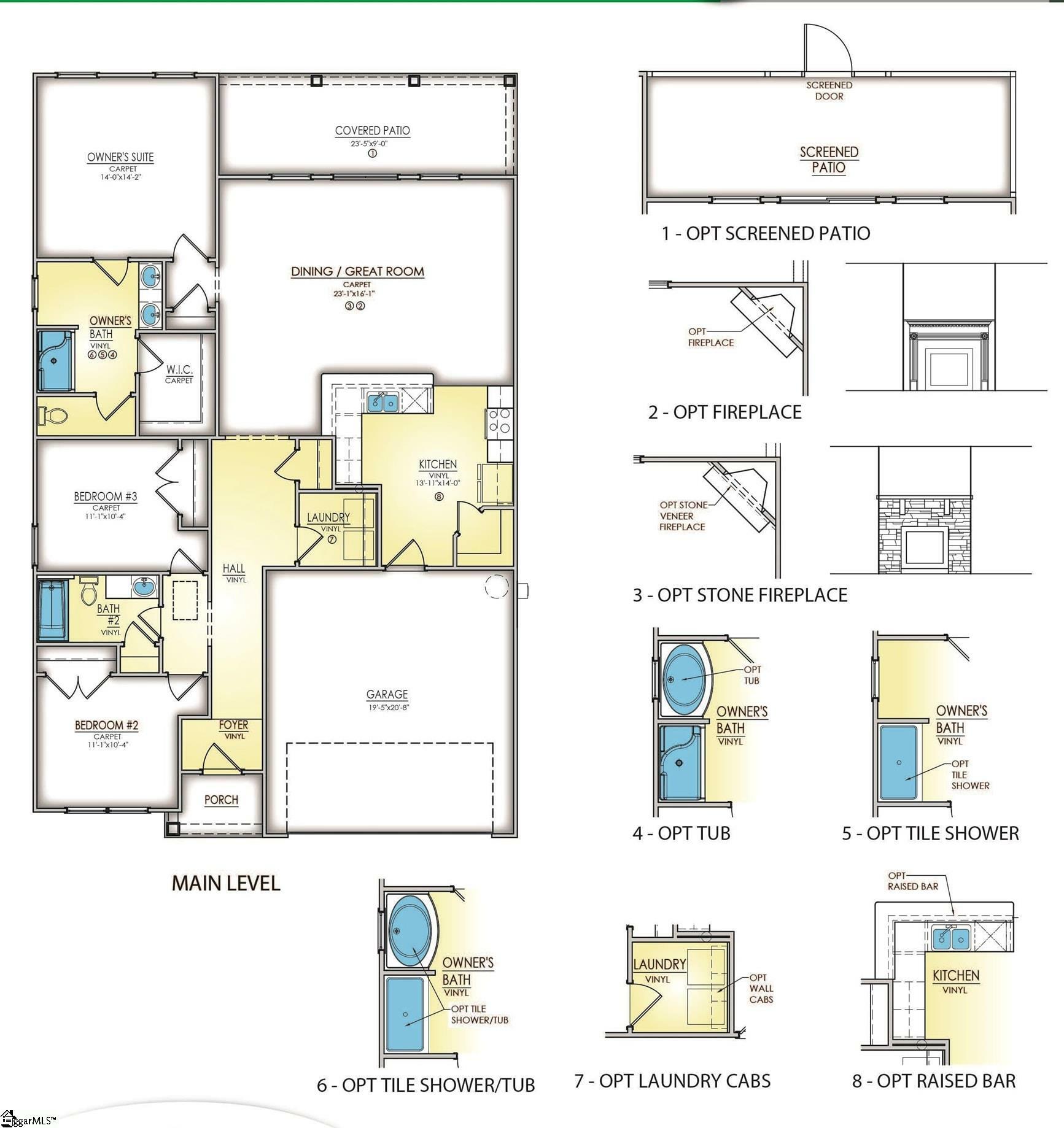 Property Photo: 308 Ecton Place Lot 85 SC 29605