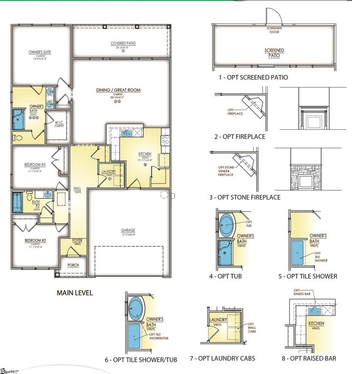 Property Photo: 308 Ecton Place Lot 85 SC 29605
