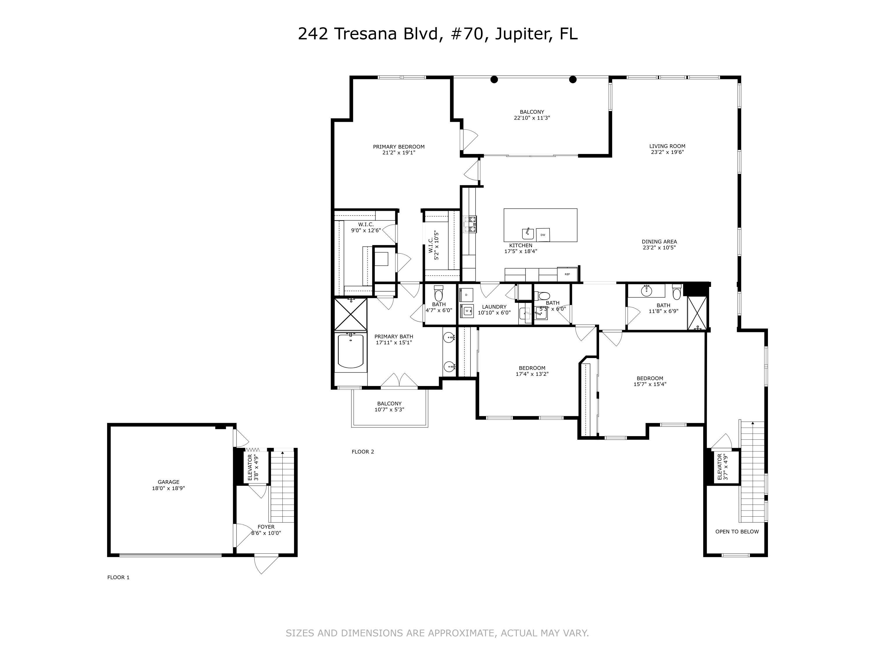 Property Photo: 242 Tresana Boulevard 70 FL 33478