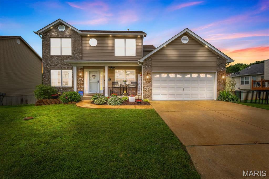 Property Photo: 1416 Glacier Pass MO 63028