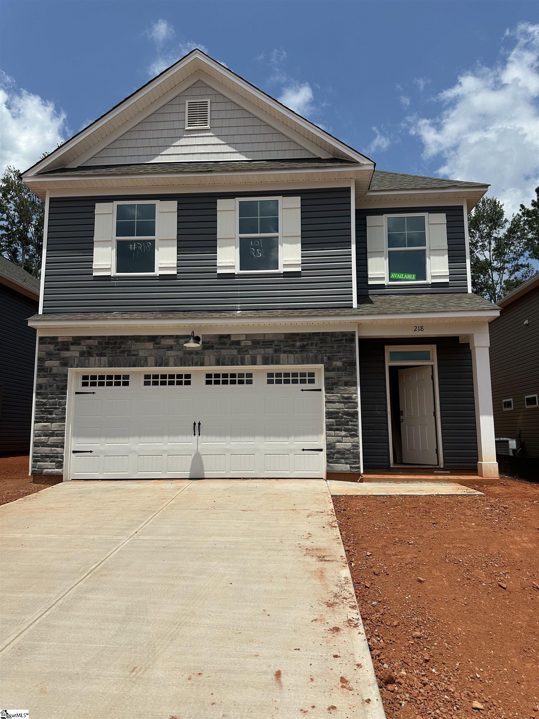 Property Photo: 218 Brown Circle Lot 25 SC 29642