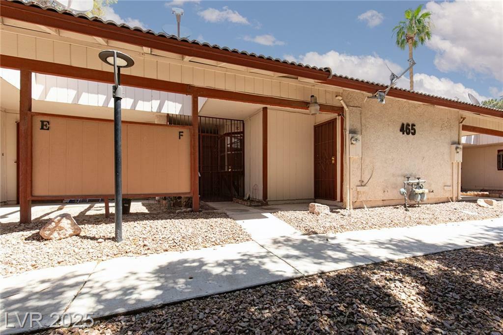 Property Photo: 465 North Lamb Boulevard F NV 89110