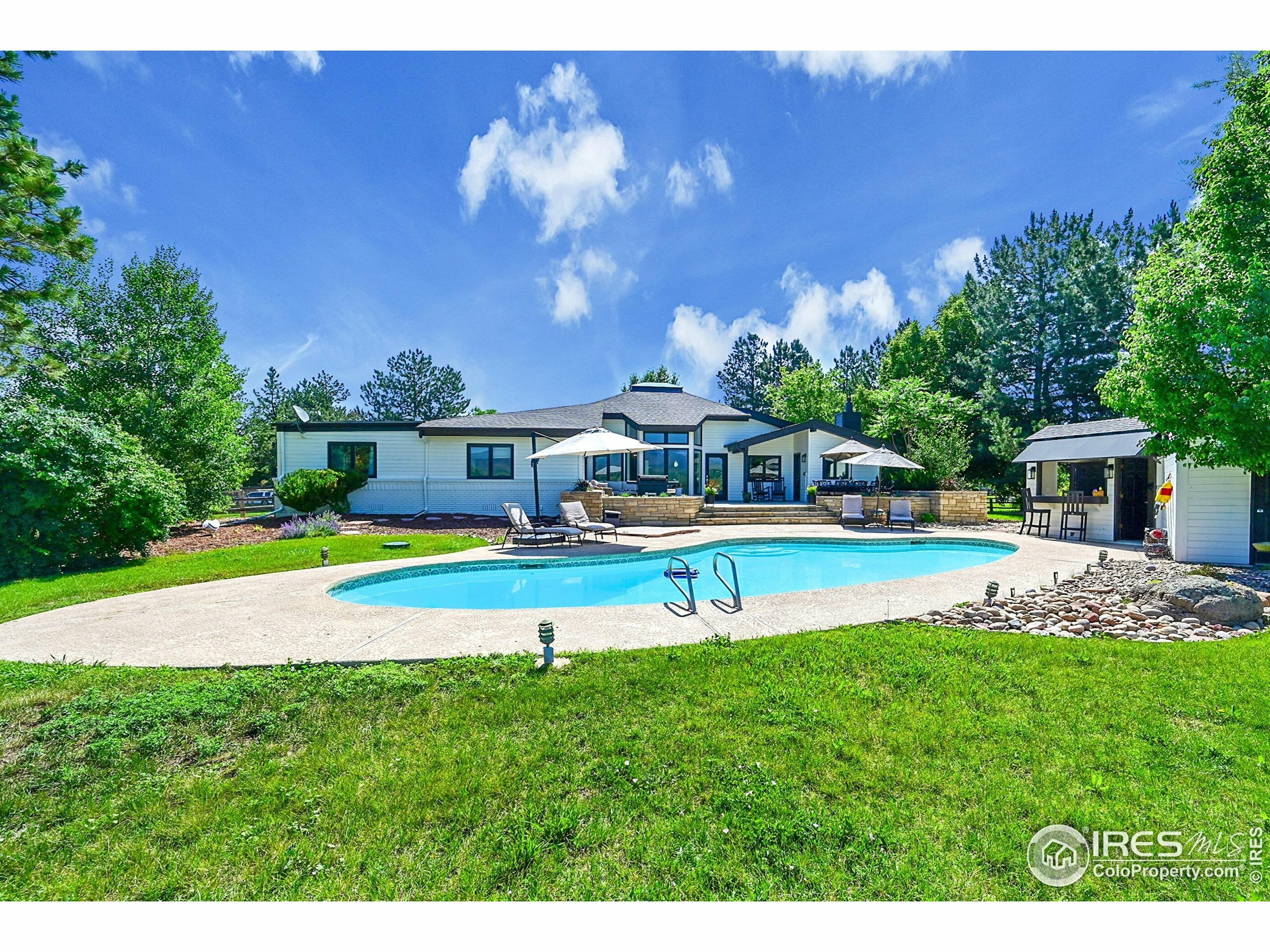 Property Photo: 8753 Crimson Clover Ln CO 80503