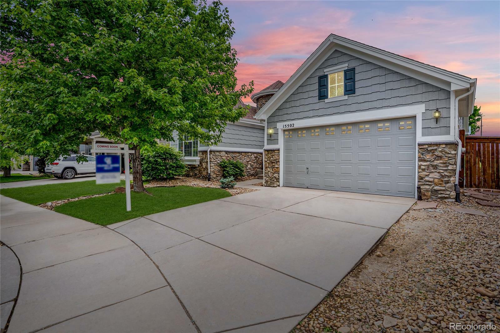 Property Photo: 15502 E Flower Mound Place CO 80134