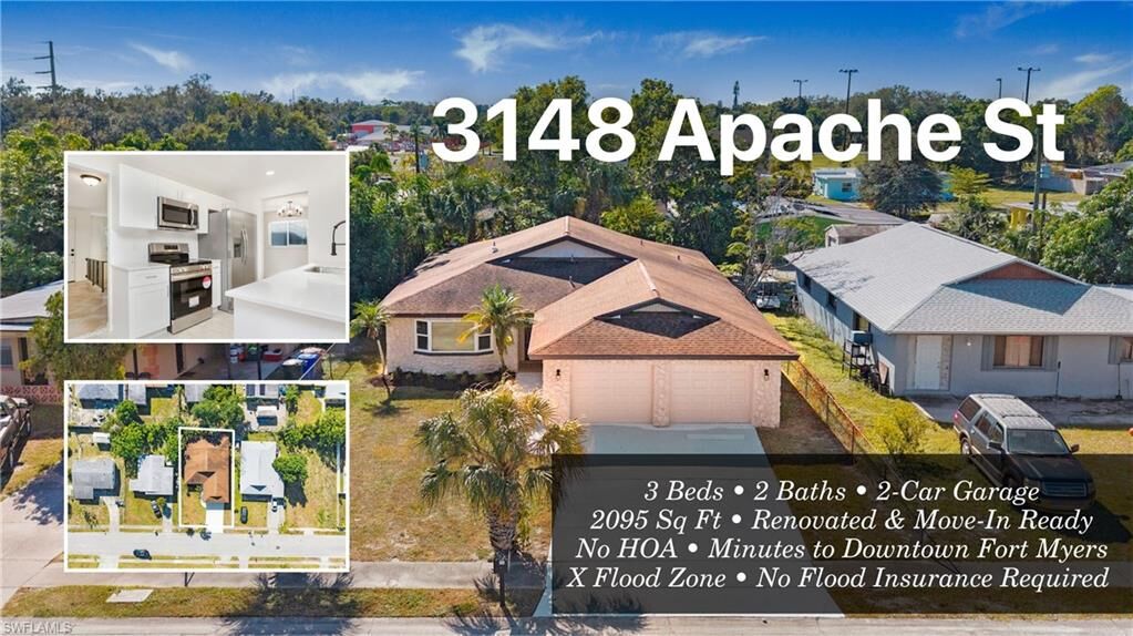 Property Photo:  3148 Apache St  FL 33916 