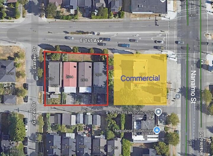Property Photo: 2316 E 1st Avenue BC V5N 1C3