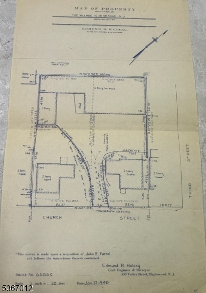 Property Photo: 161 Church St NJ 07079