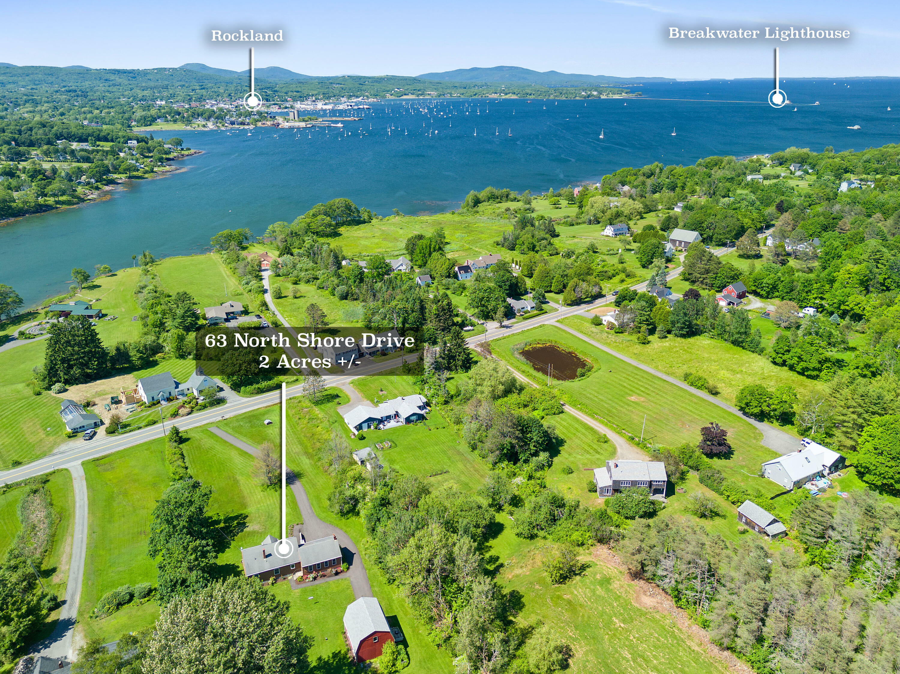 Property Photo: 63 North Shore Drive ME 04854