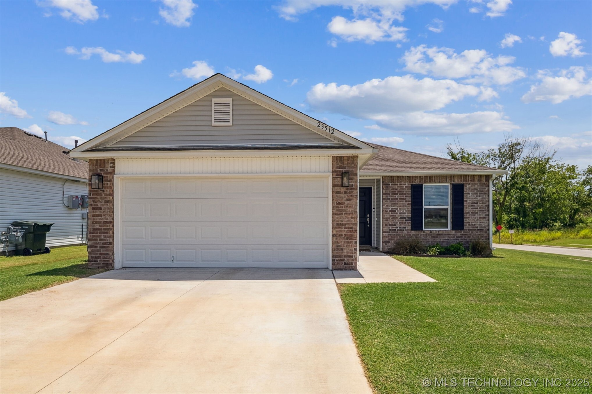Property Photo: 23512 115th Street OK 74014