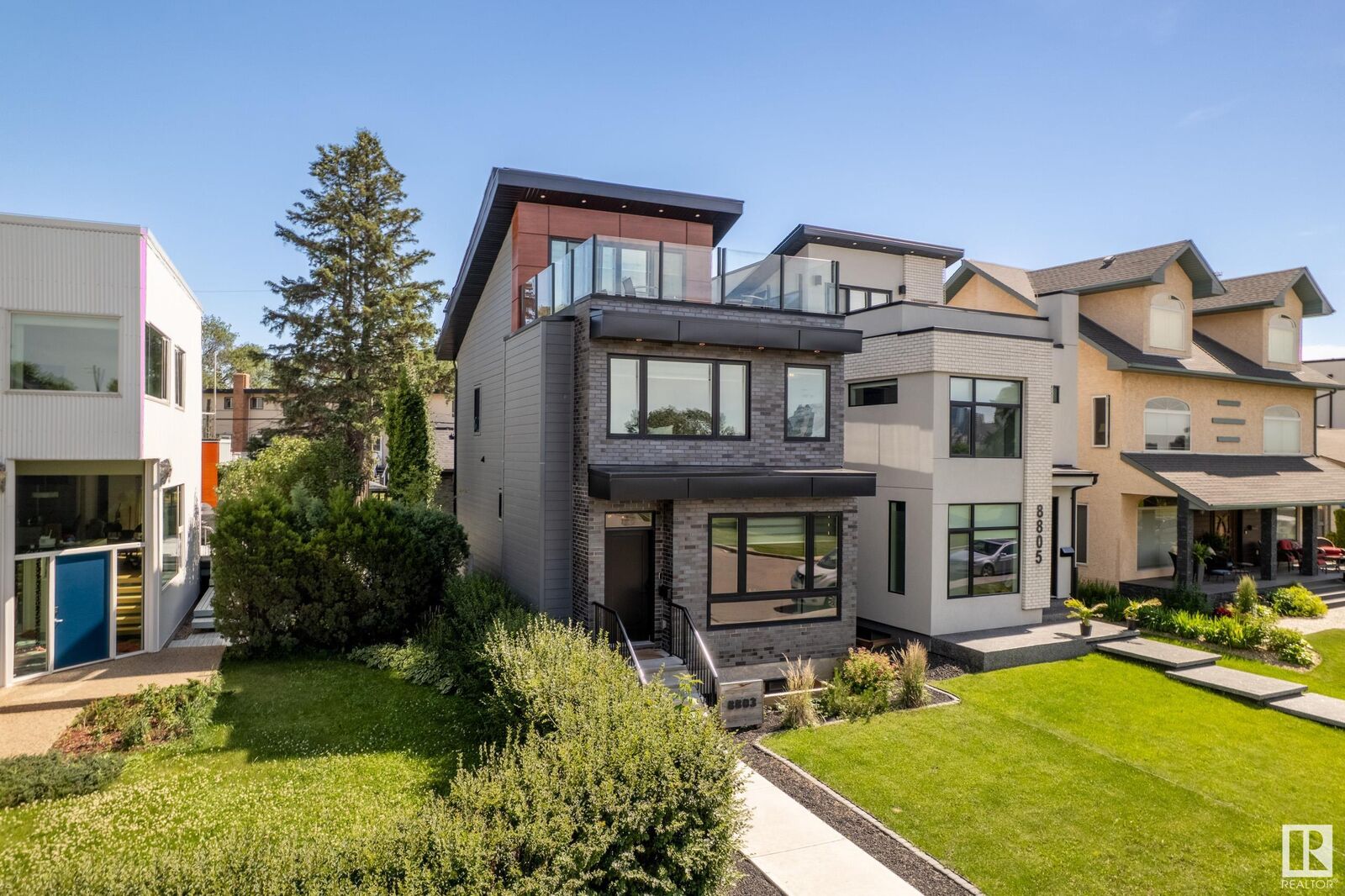 Property Photo: 8803 Strathearn Drive NW AB T6C 4C8