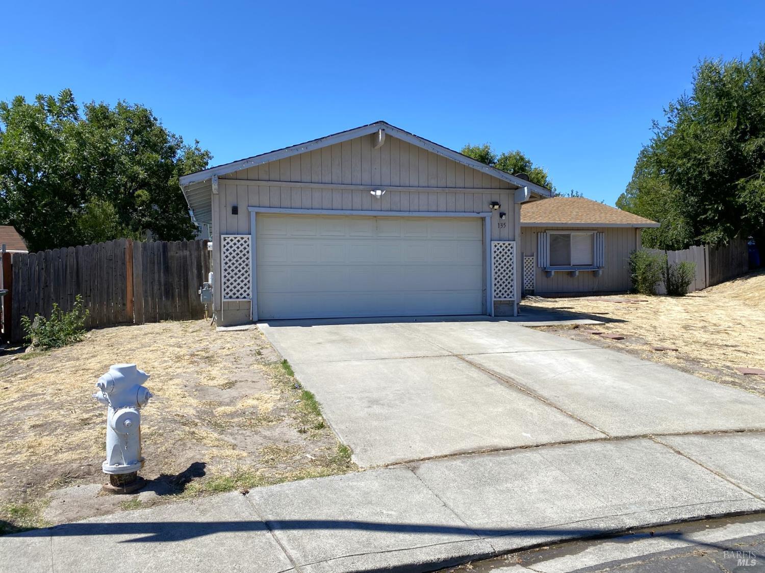 Property Photo: 135 Olivera Drive CA 95688