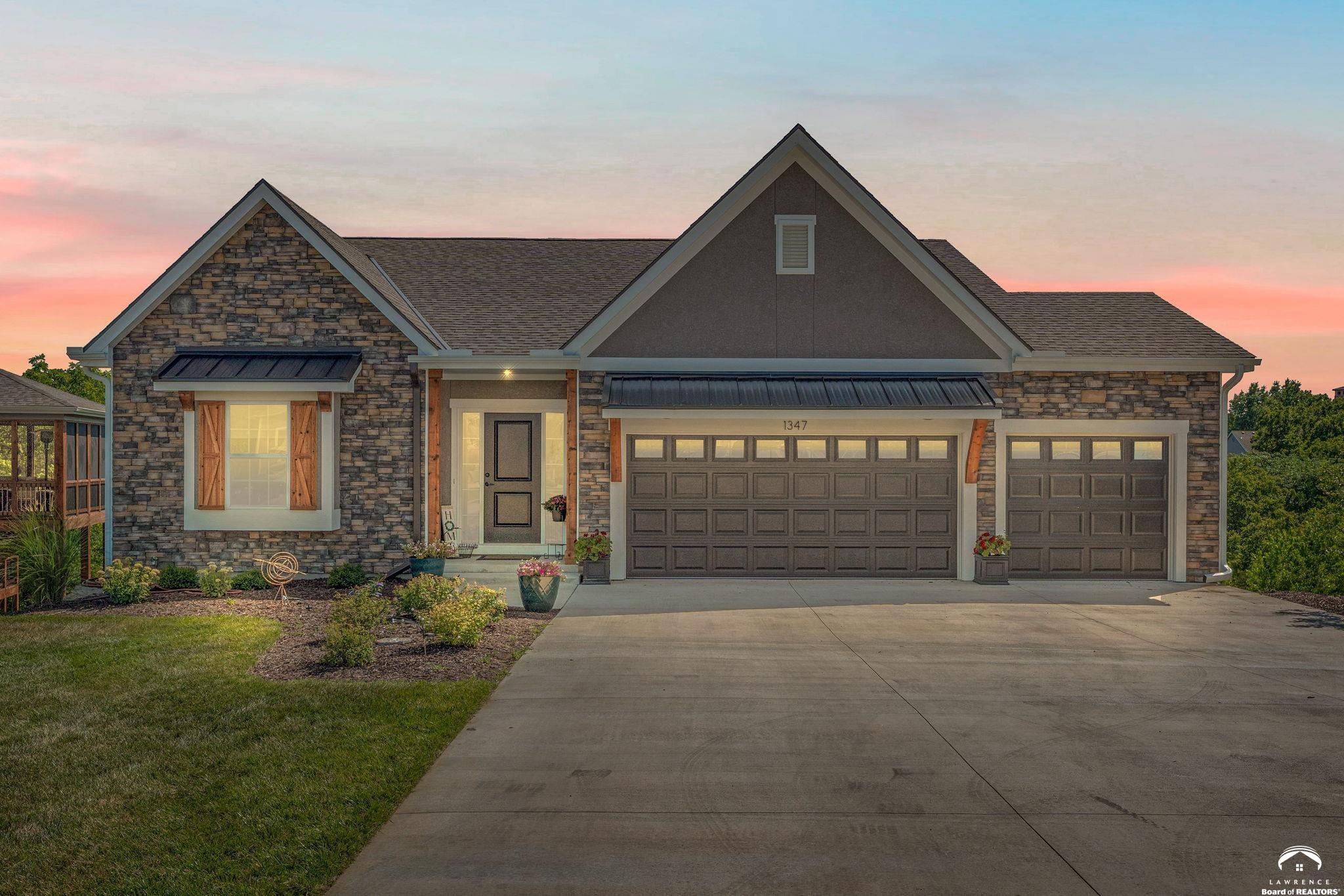 Property Photo:  1347 Kanza Drive  KS 66049 