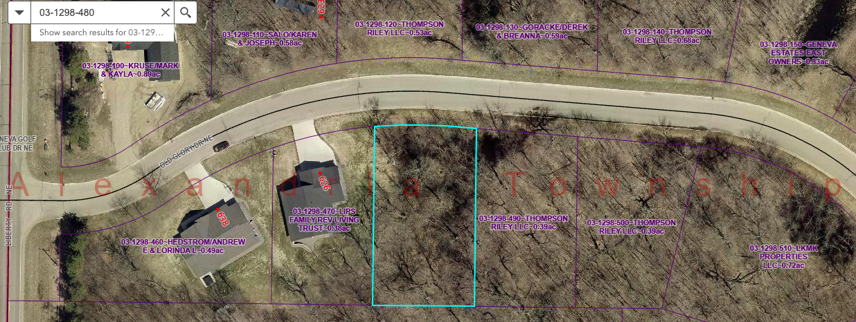 Property Photo: Lot 3 Block 2 Old Glory Drive NE MN 56308