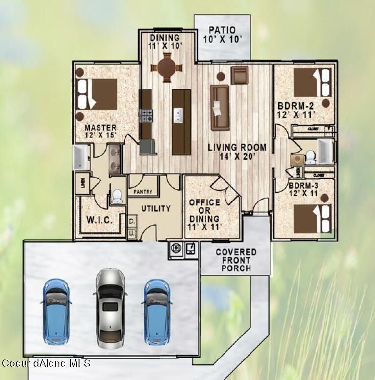 Property Photo: 8030 W Splitrail Ave ID 83858