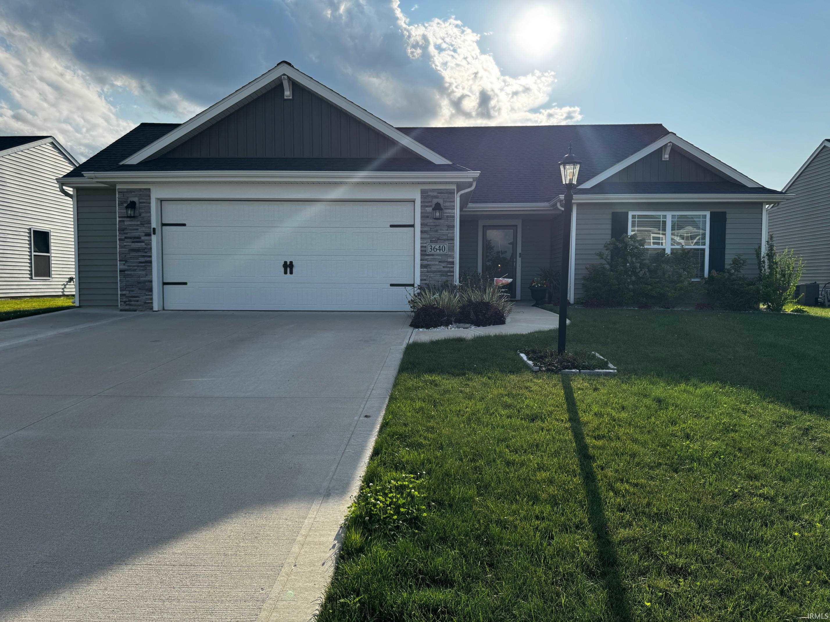 Property Photo: 3640 Victoria Lakes Court IN 46774