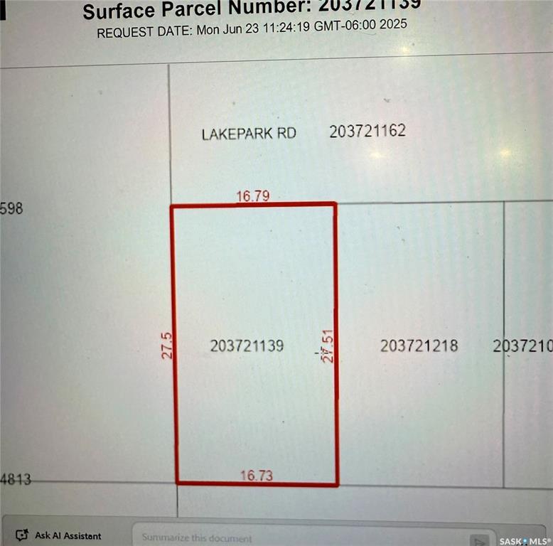 Photo de la propriété:  1 Lakepark Road  SK S0K 2A0 