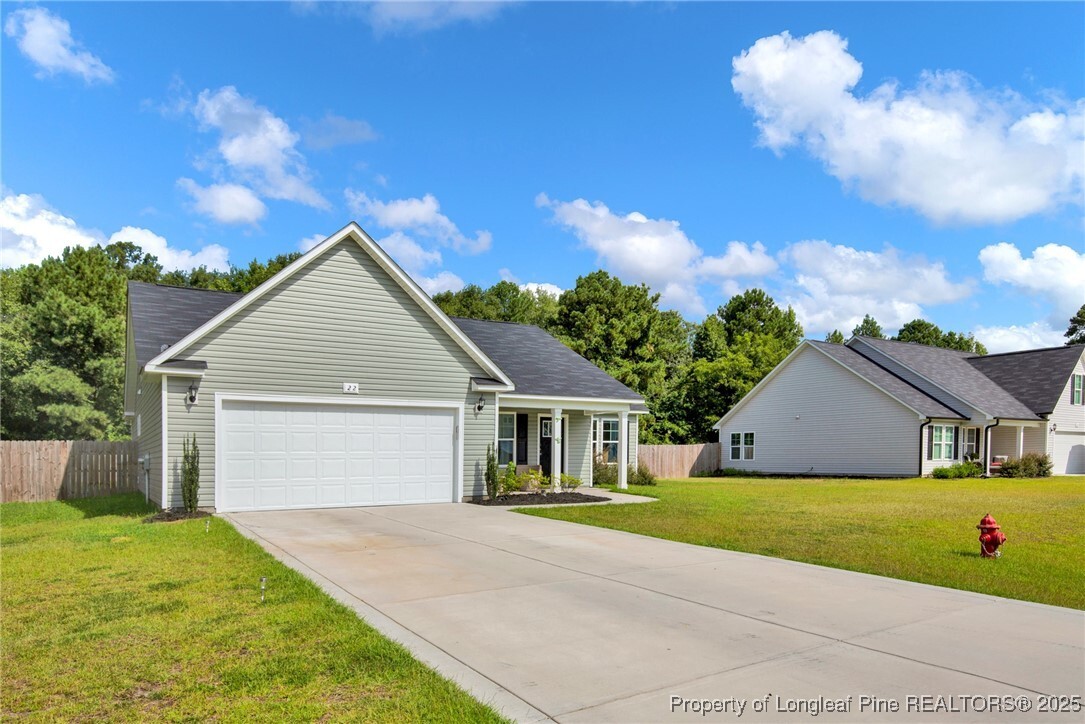 Property Photo:  22 Finch Lane  NC 28371 