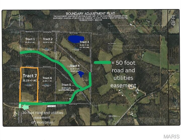 Property Photo: (21.23+/-Ac) Tract #7 Horstman Road MO 63068