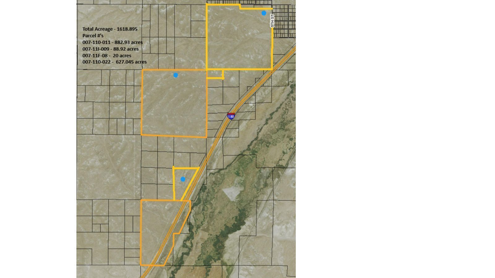 Property Photo: 007110011 Twn/Block 36N Rng 58E NV 89801