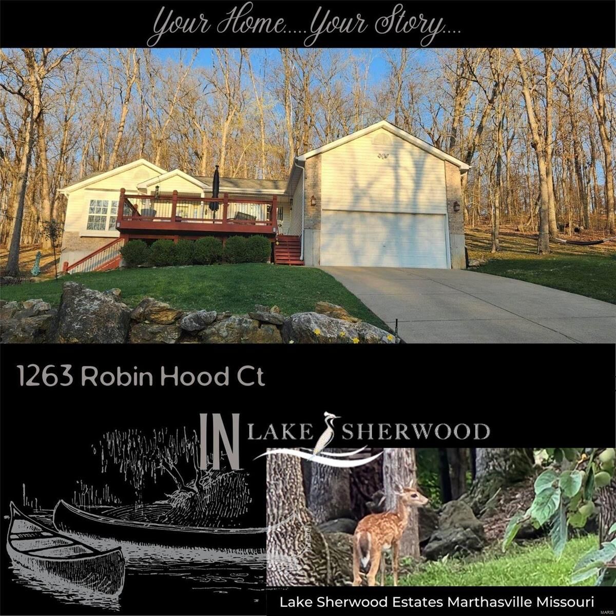 Property Photo: 1263 Robin Hood Court MO 63357