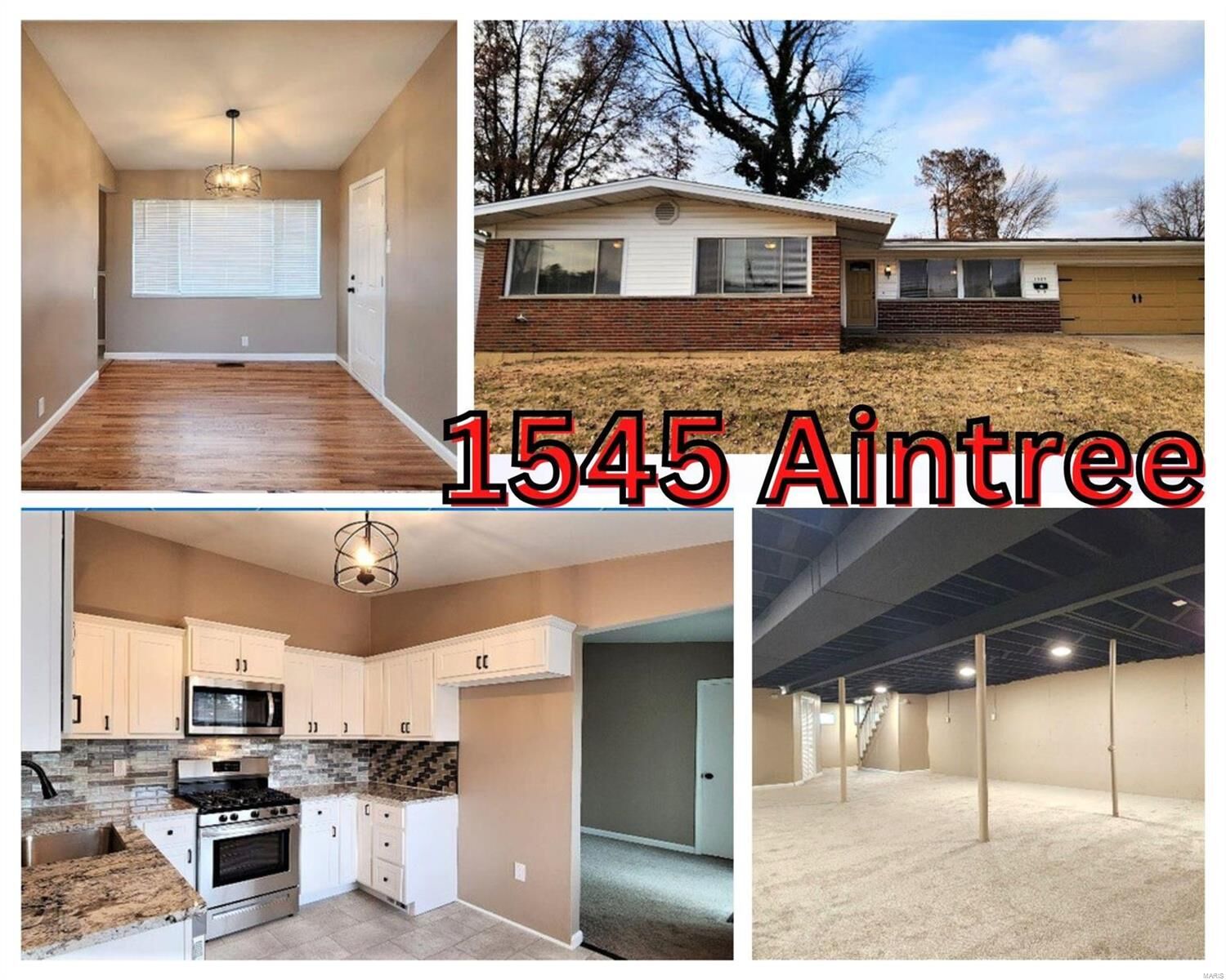 Property Photo: 1545 Aintree Drive MO 63033