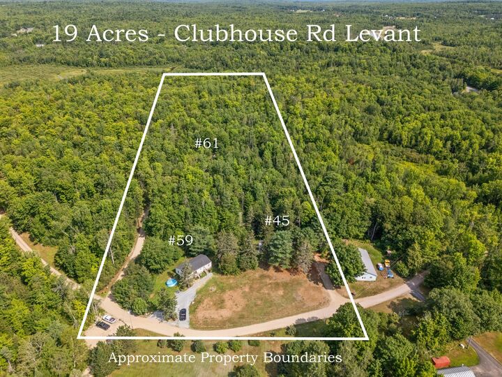 45, 59, 61 Club House Road  Levant ME 04456 photo