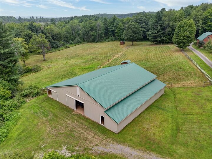 Property Photo:  9176 Tibbals Road  NY 14560 