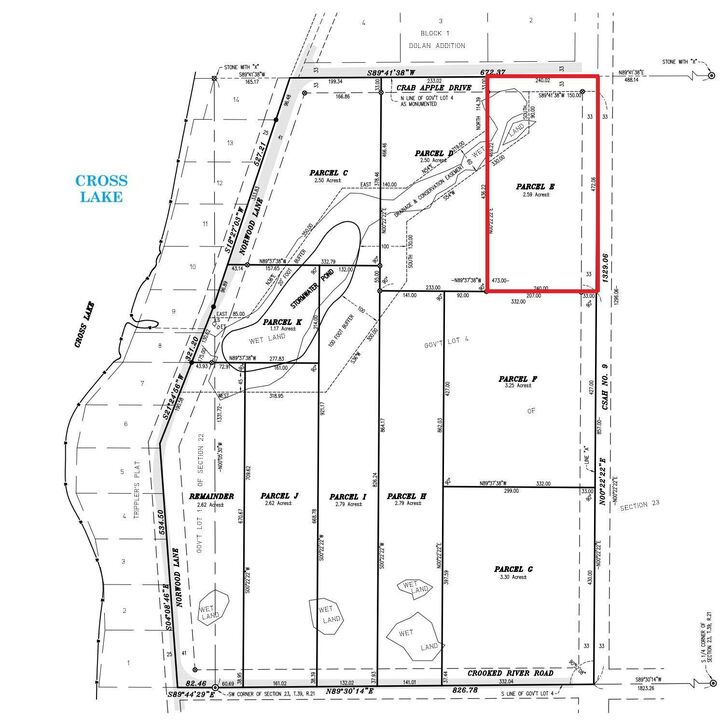 Property Photo:  21132X Crab Apple Drive Lot E  MN 55063 