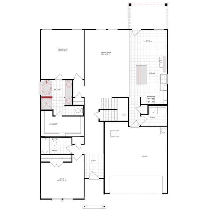 Property Photo: 3104 Areca Lane TX 76108