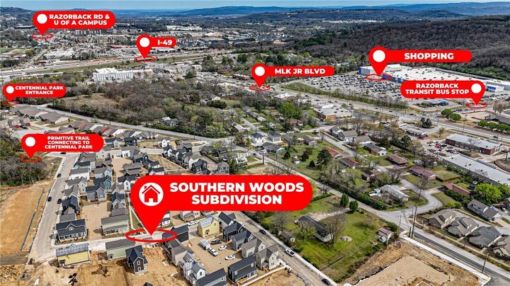 Property Photo: 3185 W Salida Lane AR 72704