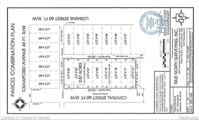 Property Photo: 000 W Central Street MI 48164