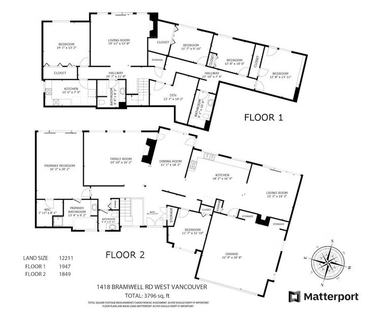 Property Photo:  1418 Bramwell Road  BC V7S 2N9 
