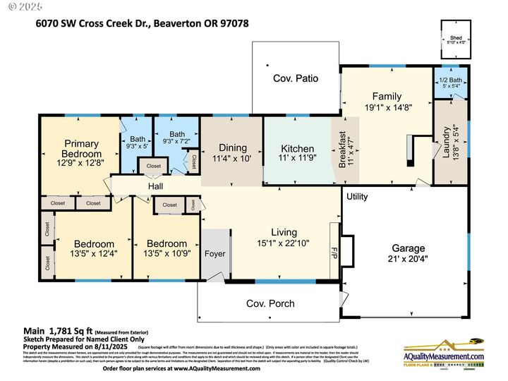 Property Photo:  6070 SW Cross Creek Dr  OR 97078 