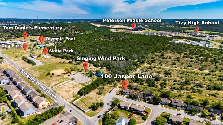 Property Photo:  100 Jasper Ln  TX 78028 