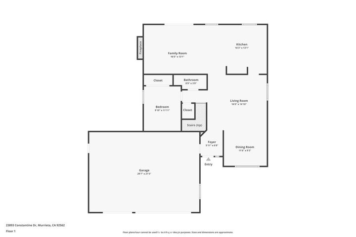 Property Photo: 23893 Constantine Drive CA 92562