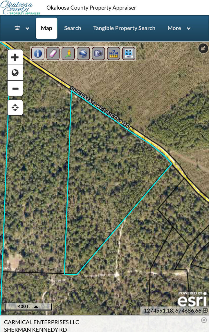 Property Photo: 16 Acres Sherman Kennedy Rd FL 32531