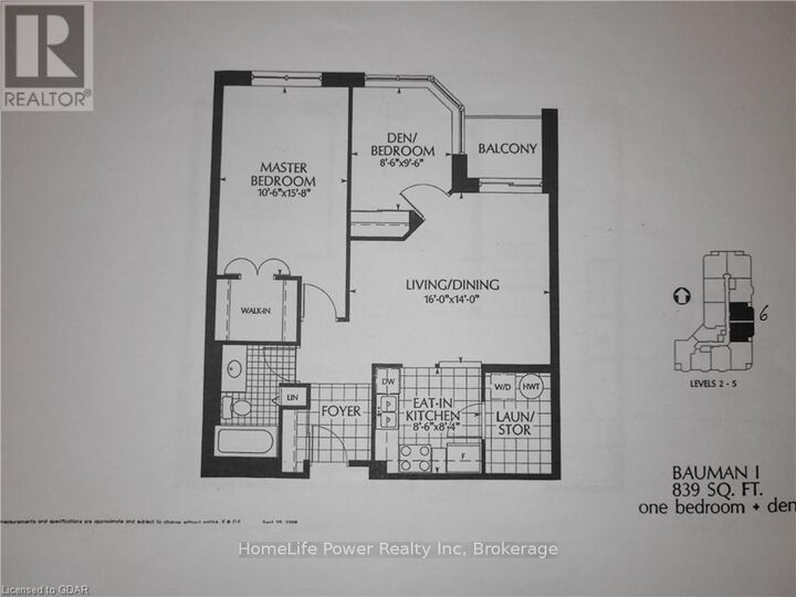 Property Photo: 20 St George Street 208 ON N2G 2S7