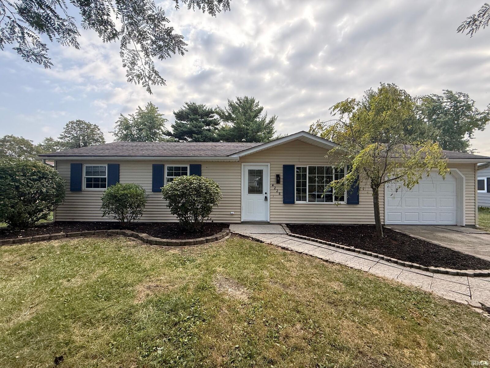 Property Photo:  4228 Oak Street  IN 46797 