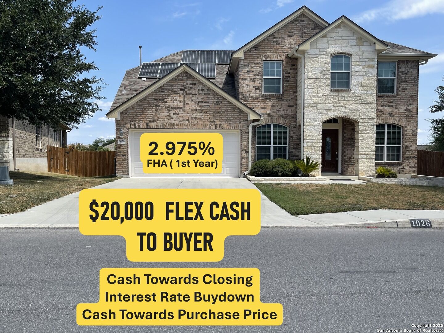 Property Photo:  1026 Faith Rnch  TX 78245 