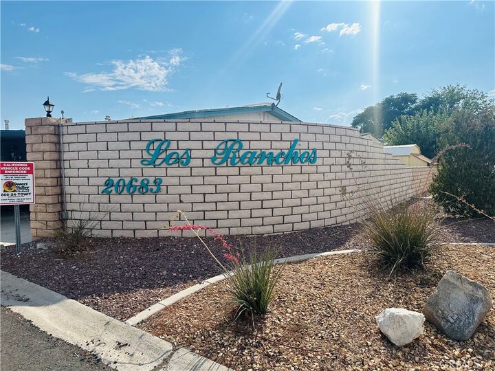 Property Photo:  20683 Waalew Road B145  CA 92307 