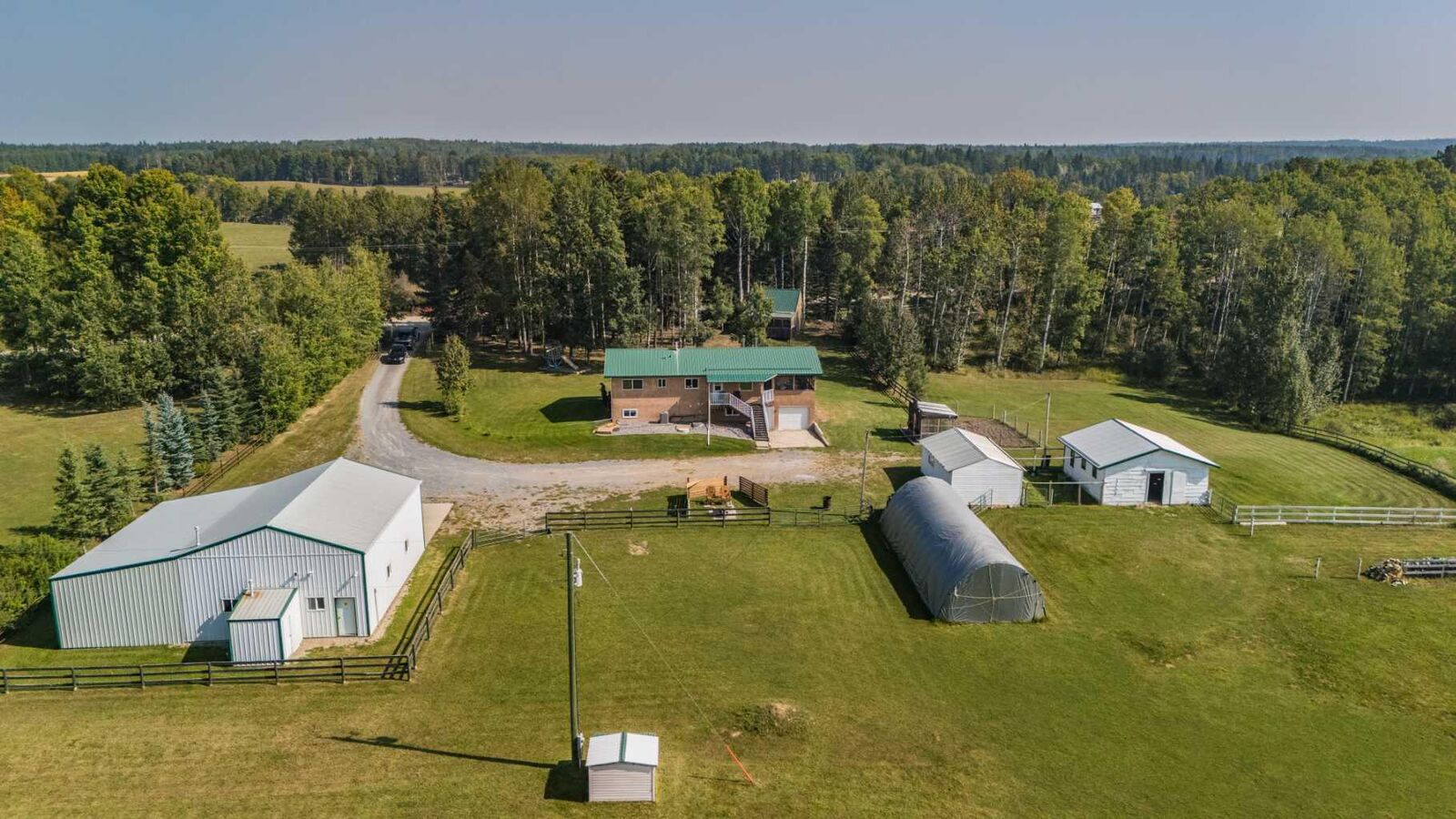 Property Photo: 390050 Range Road 8-4 AB T4T 1B1