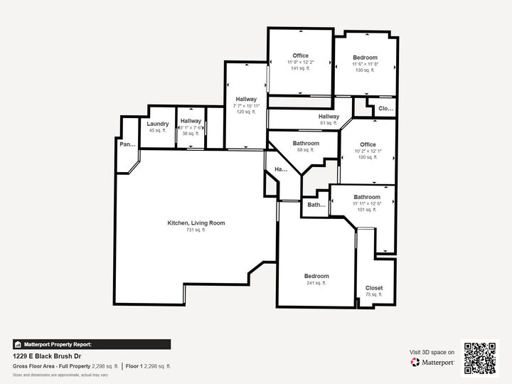Property Photo: 1229 E Black Brush Dr UT 84780