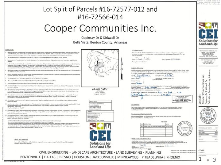 Property Photo:  Kirkwall And Copinsay Drive  AR 72715 