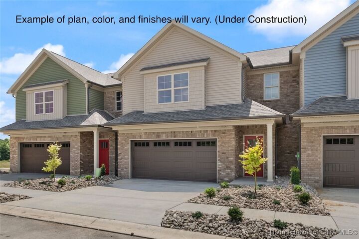 Property Photo:  5205 N Hampton Court Lot #1514  IN 47111 