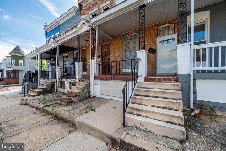 Property Photo: 1706 Appleton Street MD 21217