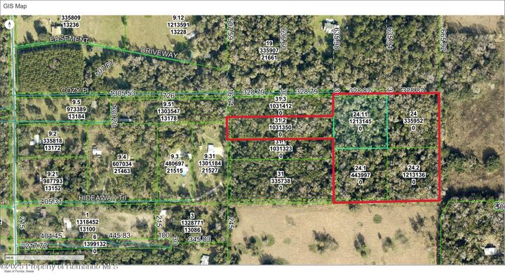 Property Photo:  0 Cozy Place  FL 34601 