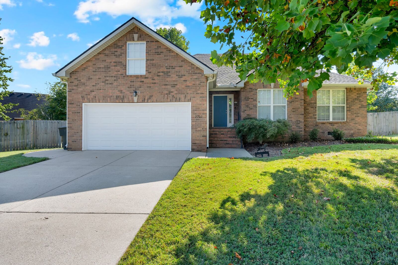 Property Photo: 2702 Comer Dr TN 37128