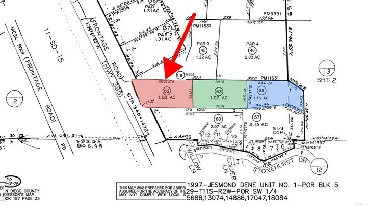 Property Photo: 0 Jesmond Dene Road CA 92026