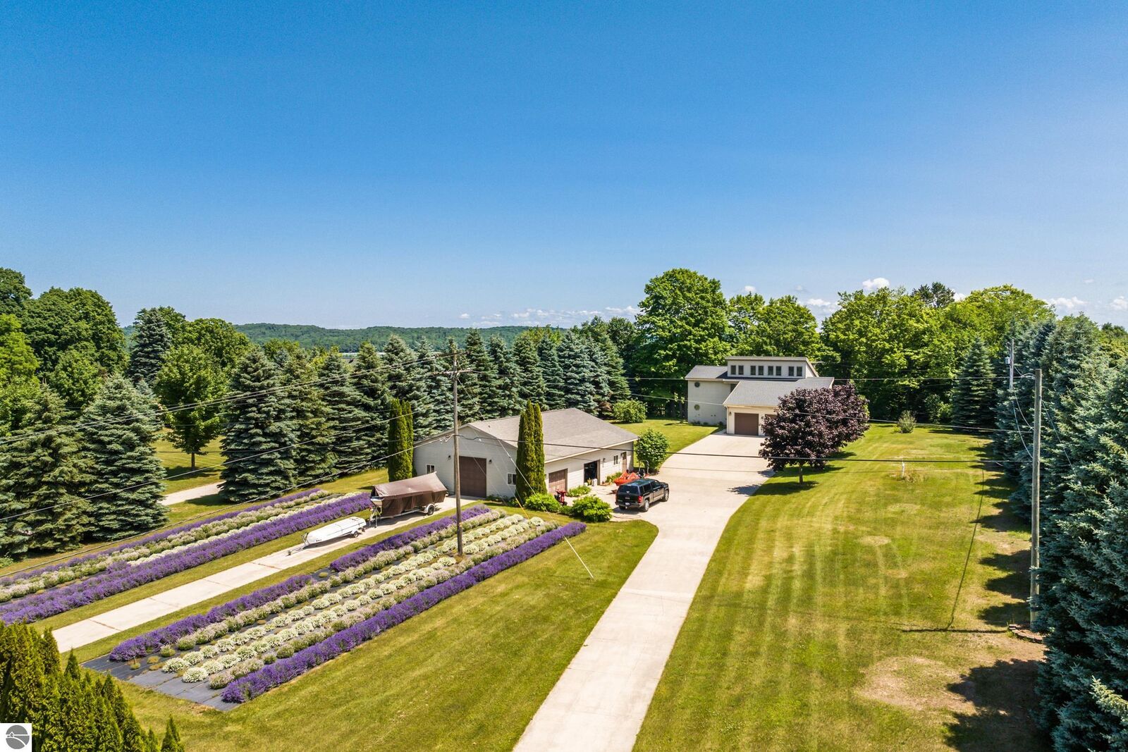 Property Photo:  4133 Old Mission Road  MI 49686 