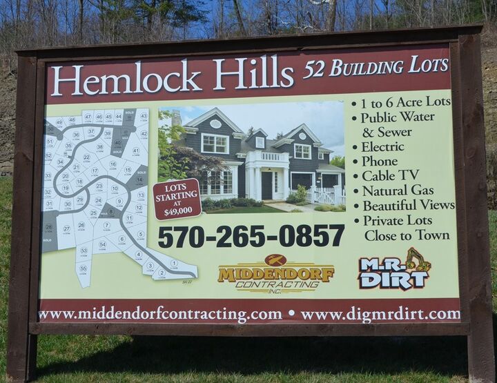 Property Photo: Lot 3A Hemlock Hills Rd PA 18848